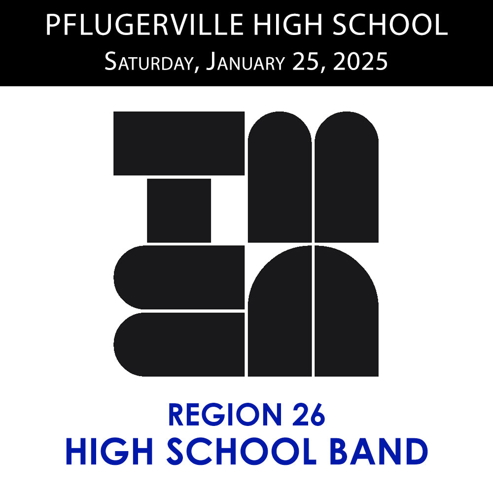 Region 26 High School Band (01.25.25)