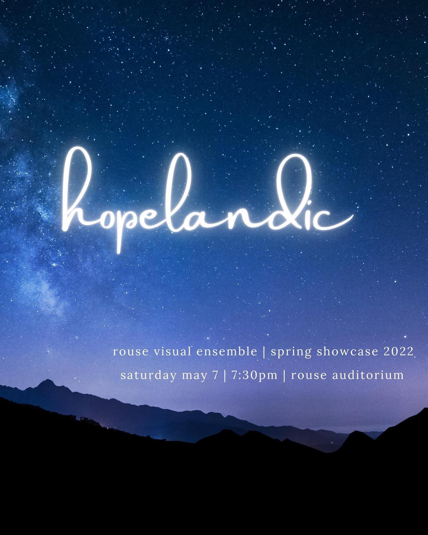 Hopelandic - Rouse HS Visual Ensemble (05.07.22)