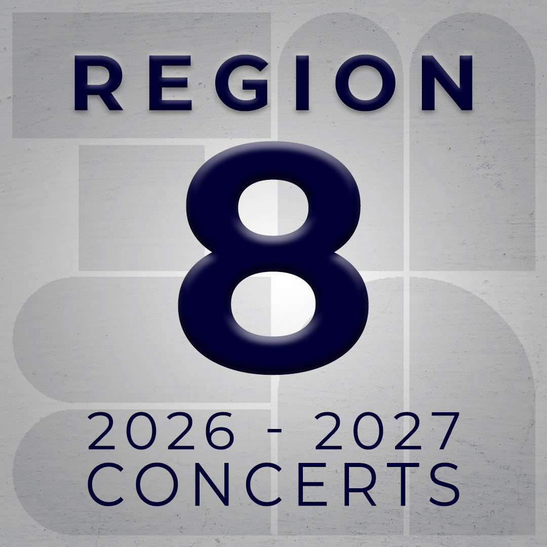 Region 8 Concerts 2026-2027 School Year