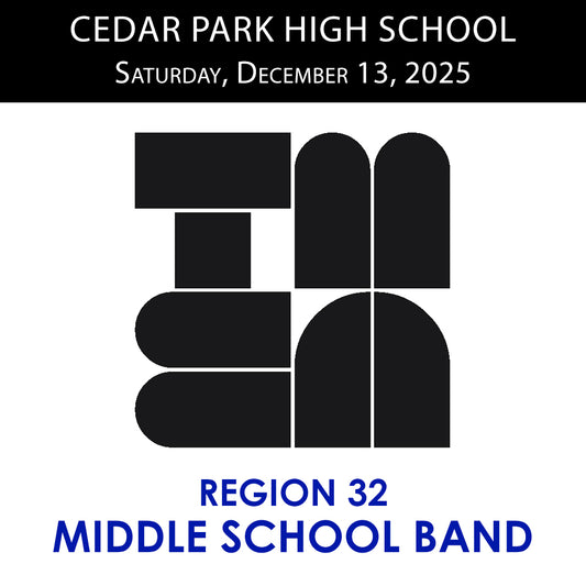Region 32 Middle School Band (12.13.25)